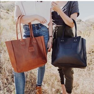 Parker Clay leather tote.